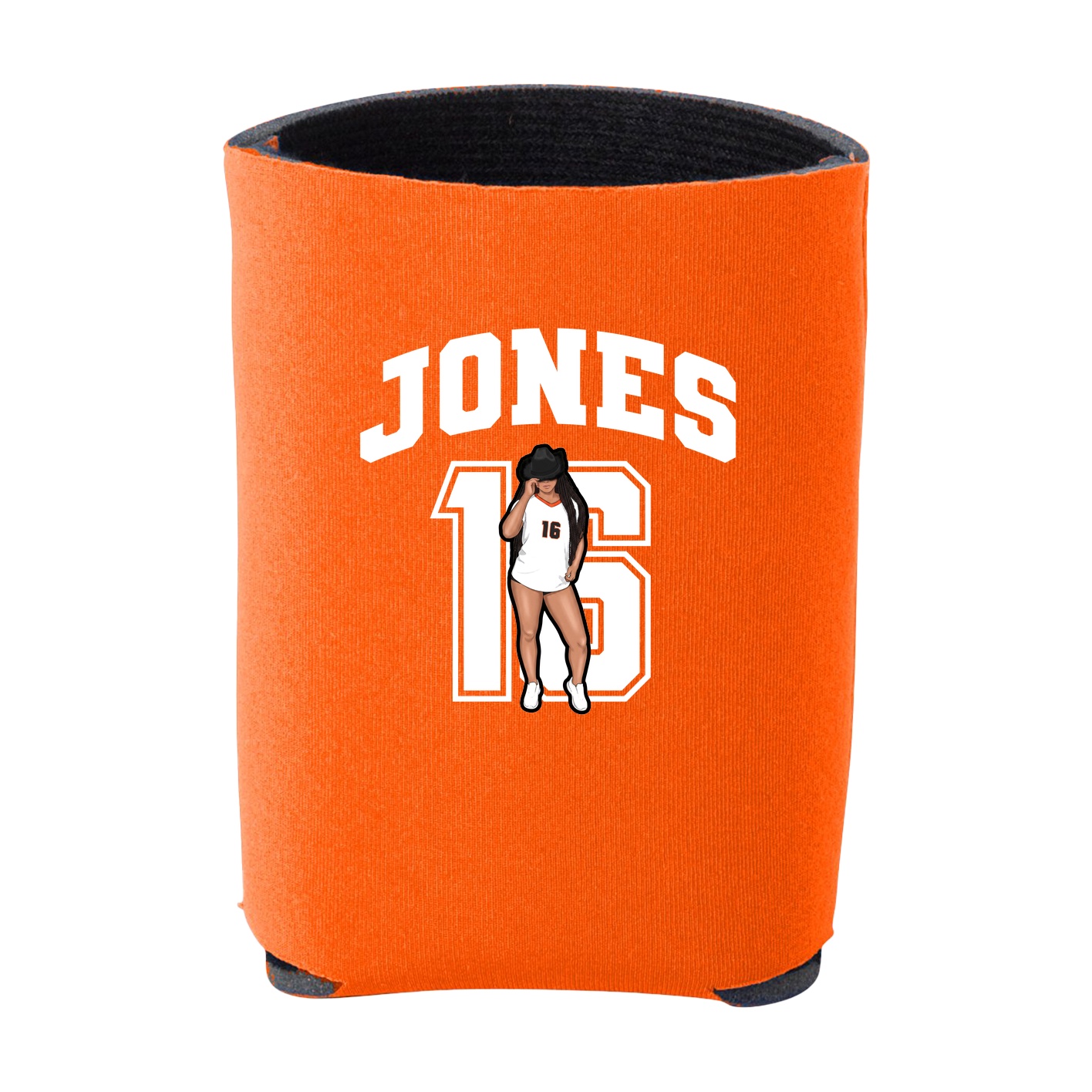 Can Holder — Number in Orange