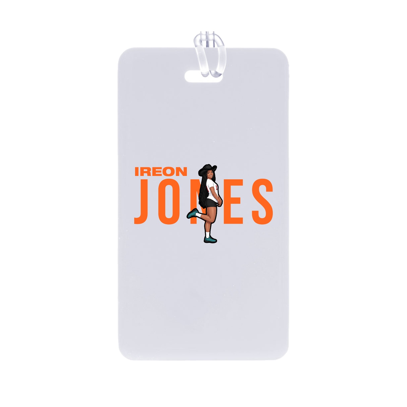 Bag Tag — Player Name in Classic