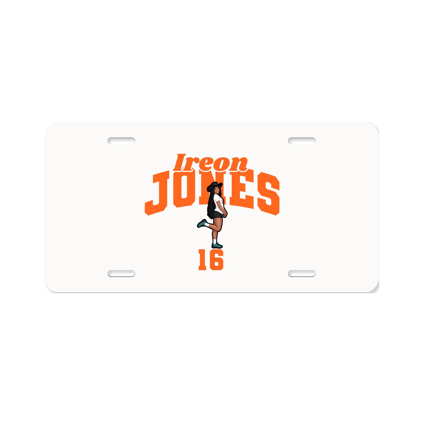 License Plate — Signature Arch in Classic