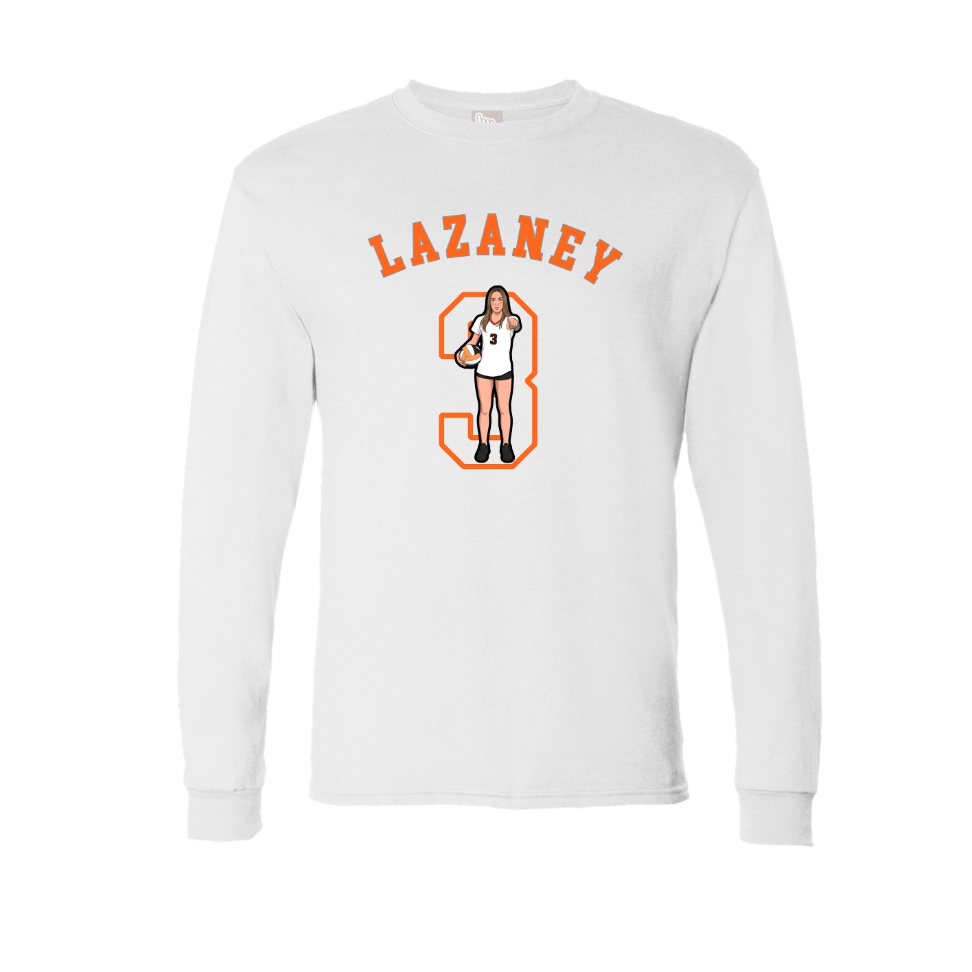 Long Sleeve Tee — Shirsey Arch in White