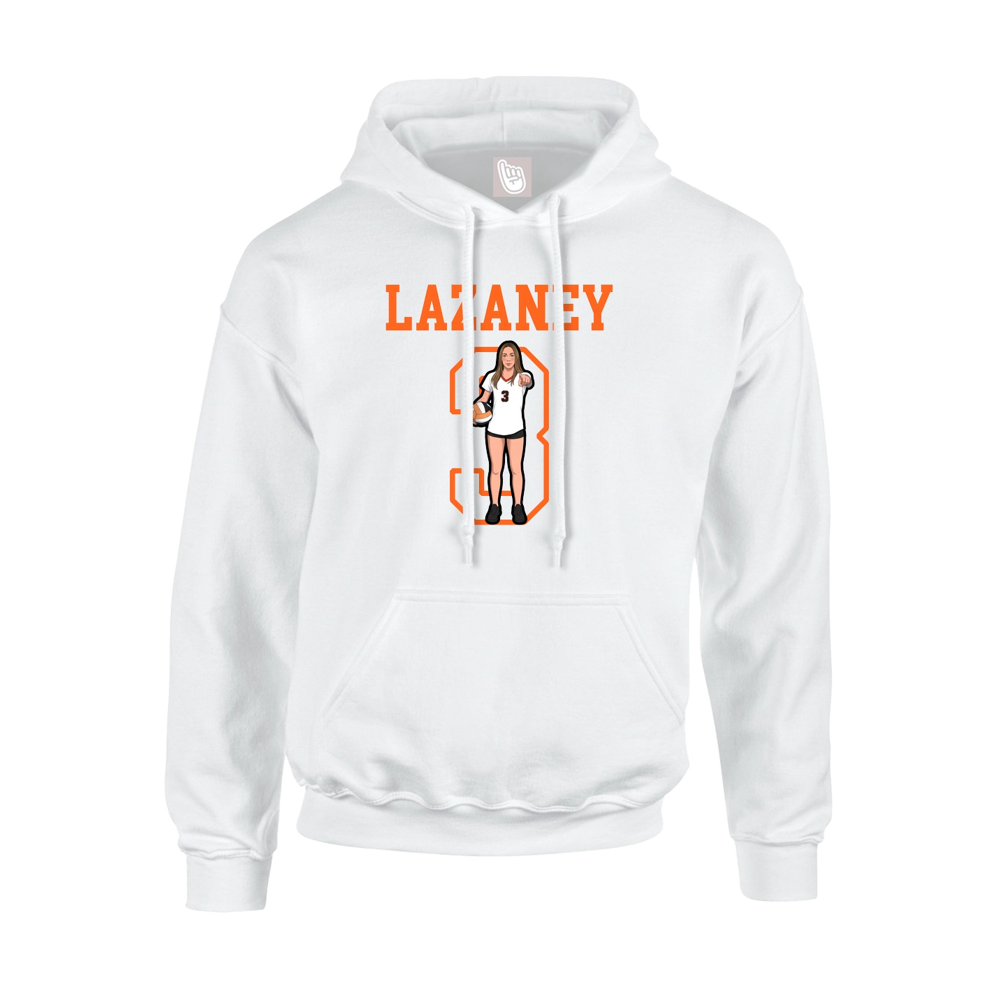 Youth Hoodie — Shirsey in White