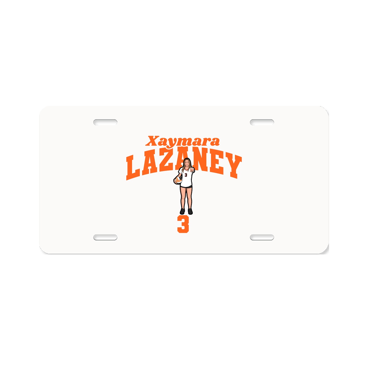 License Plate — Signature Arch in Classic