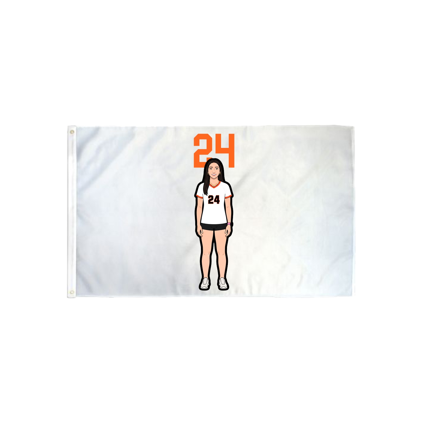 3x5 Flag — Number Top in Classic