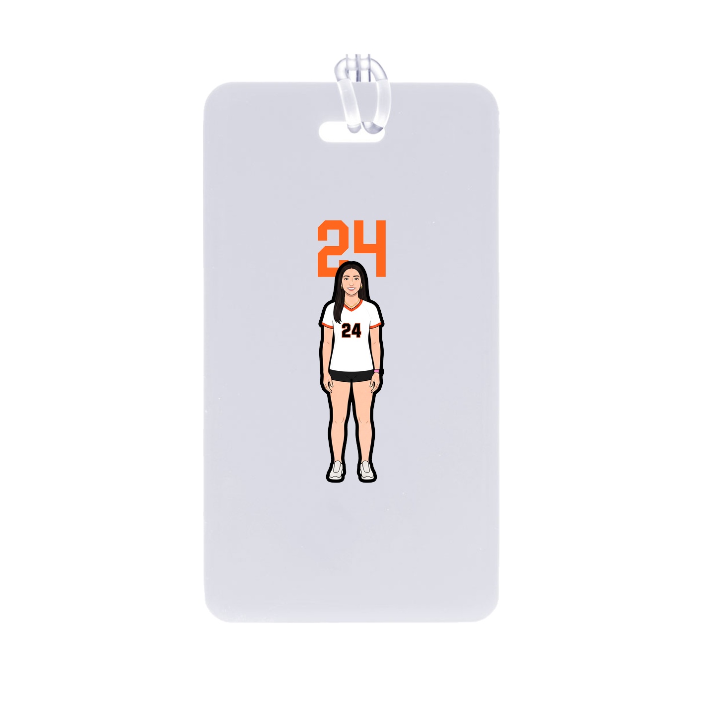 Bag Tag — Number Top in Classic