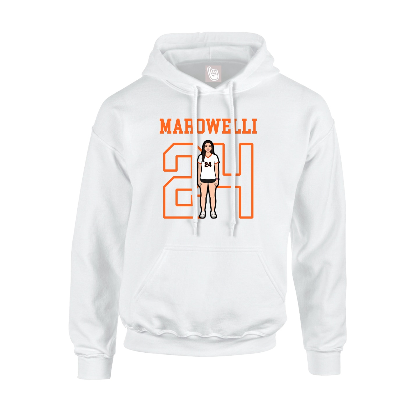 Youth Hoodie — Shirsey in White