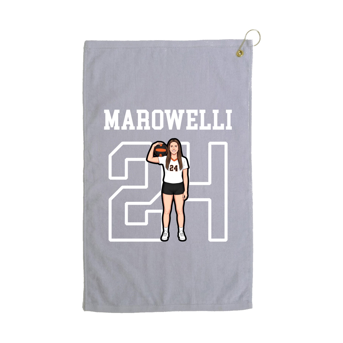 Golf Towel — Shirsey in Grey