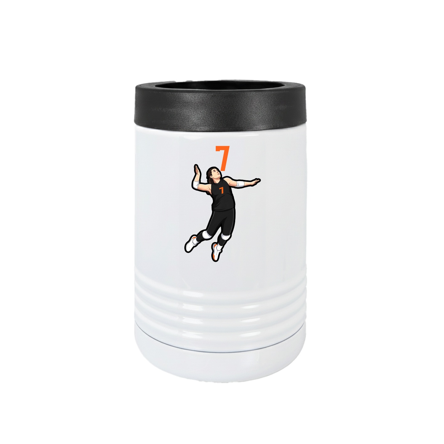 Beverage Holder — Number Top in White
