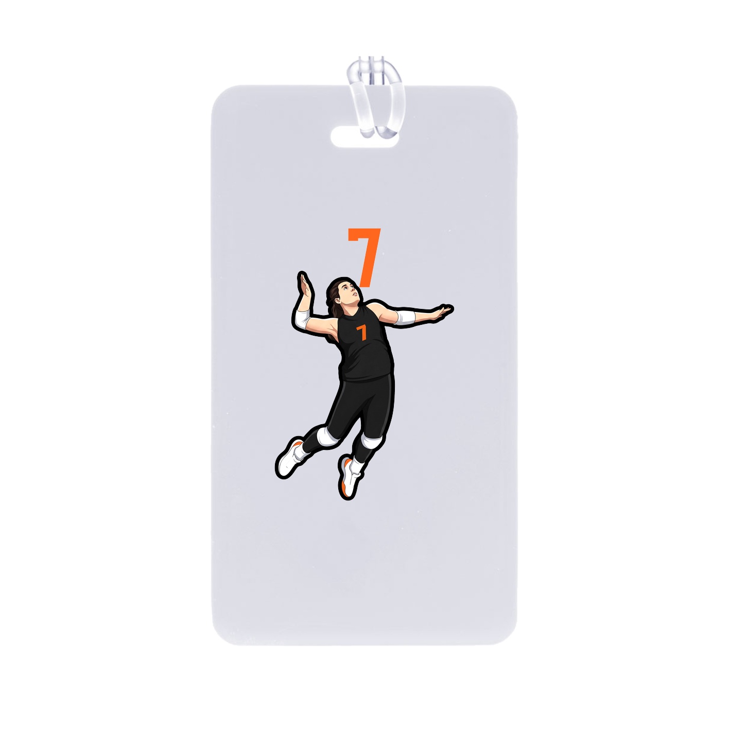 Bag Tag — Number Top in Classic
