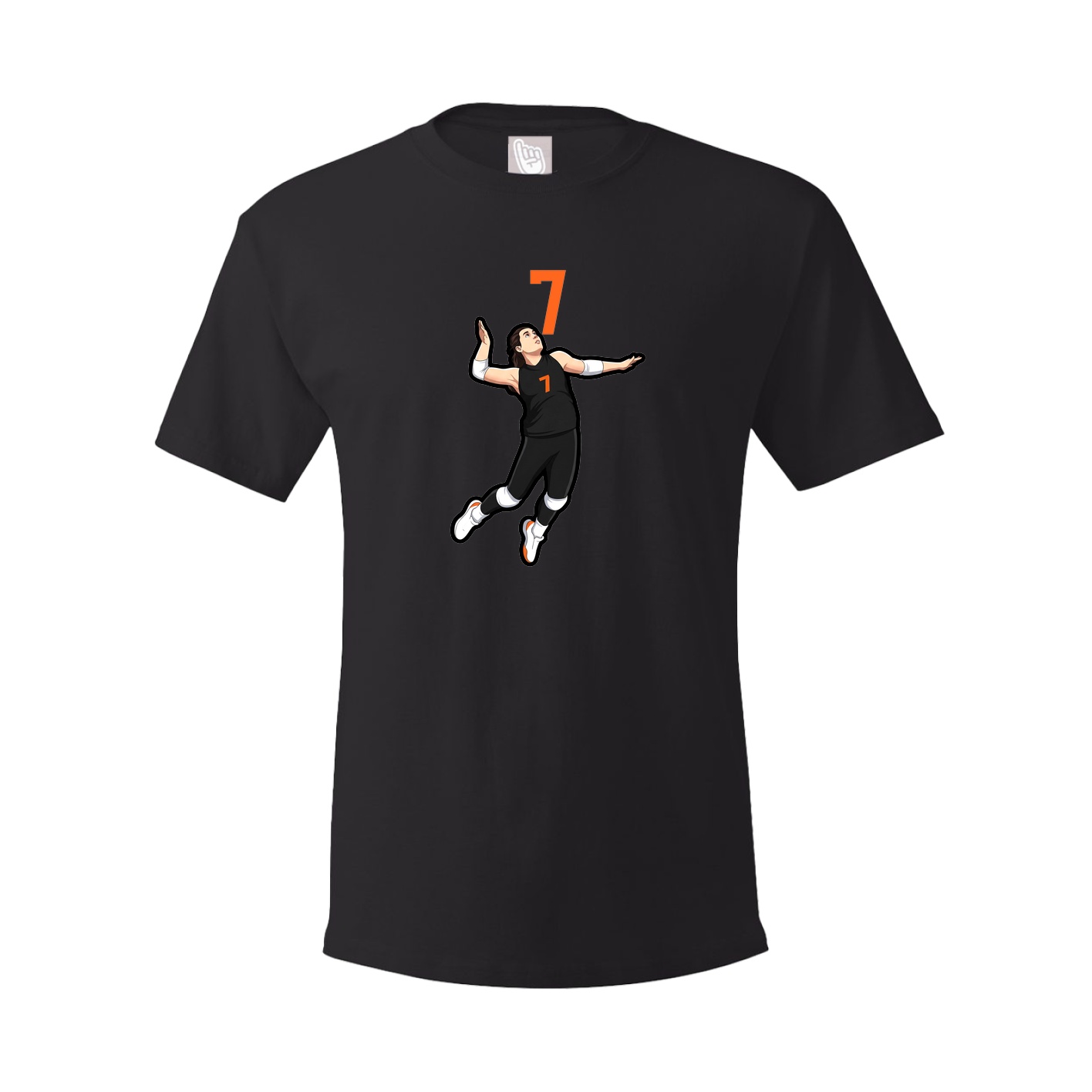 Tee — Number Top in Black