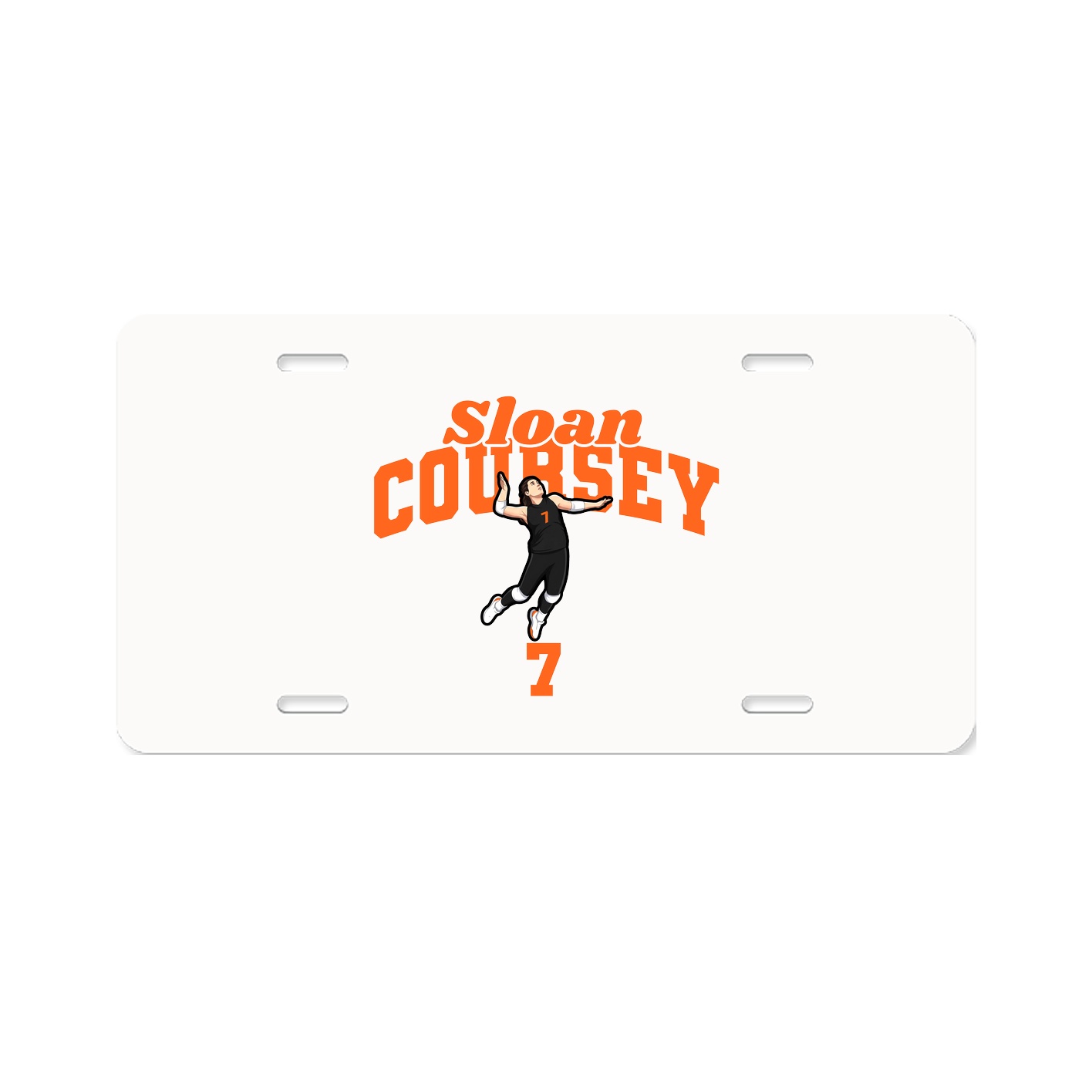 License Plate — Signature Arch in Classic