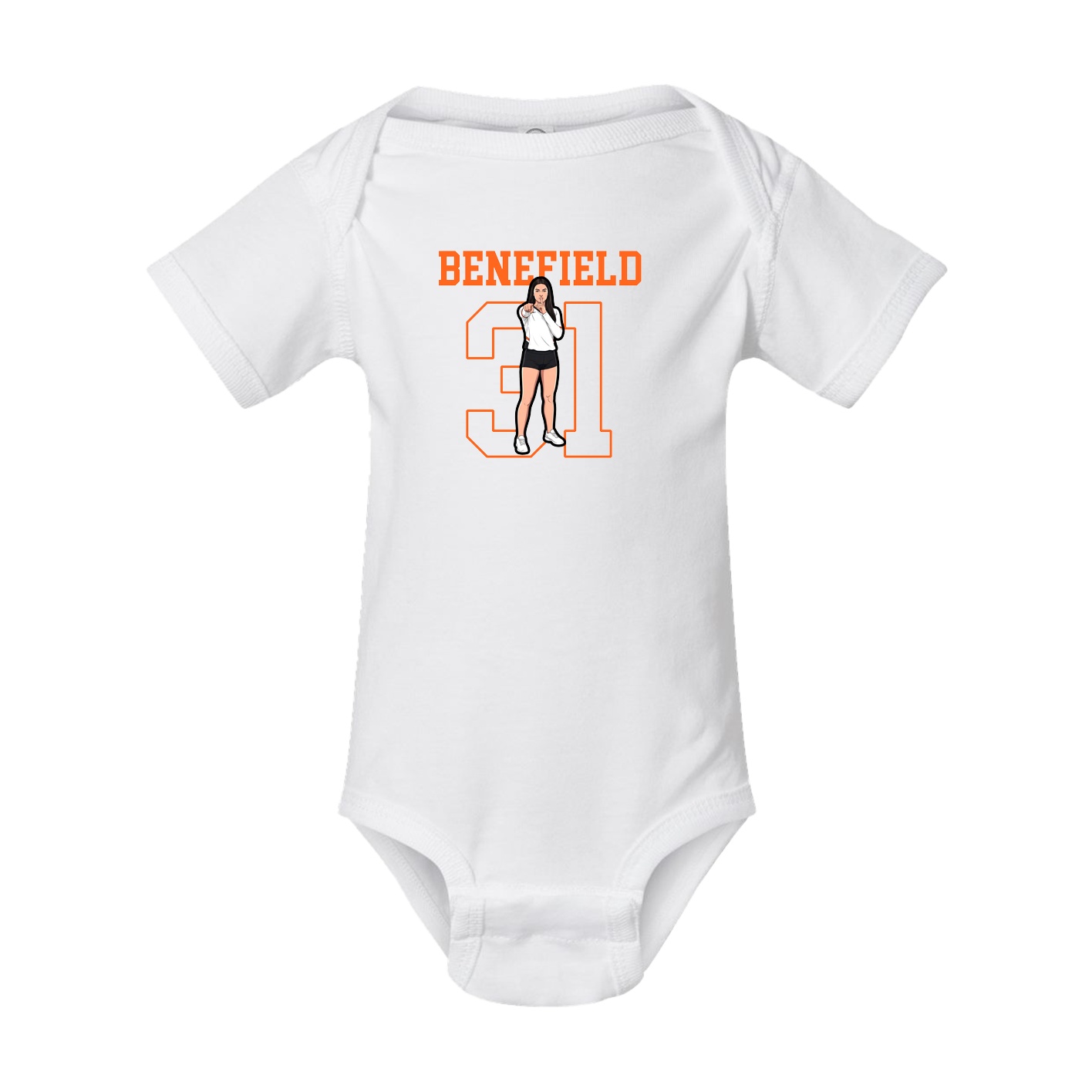 Baby Onesie — Shirsey in White