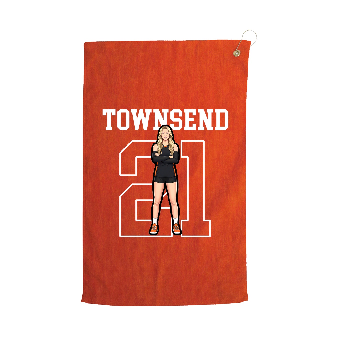 Terry Velour Golf Towel