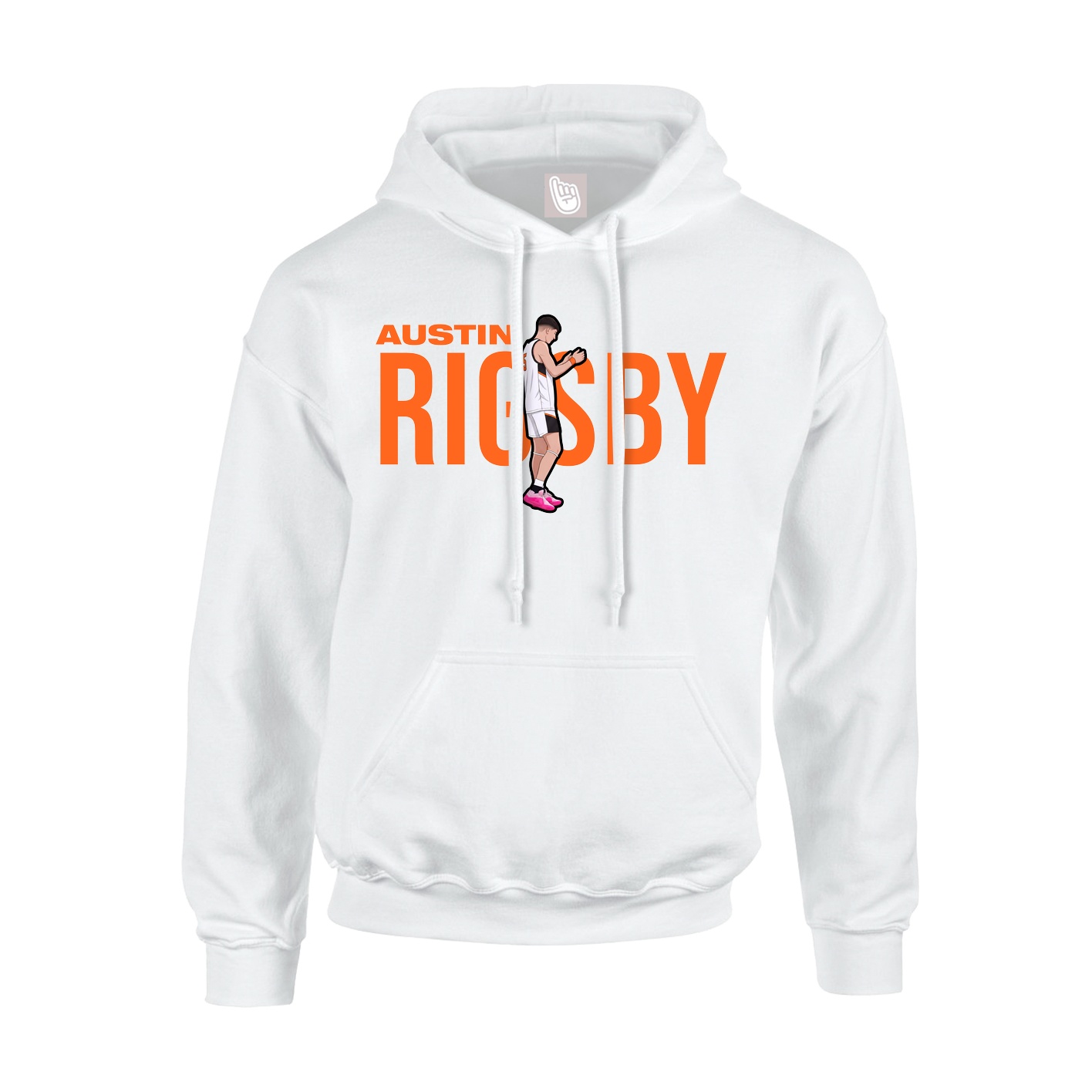 Hoodie — Player Name in White