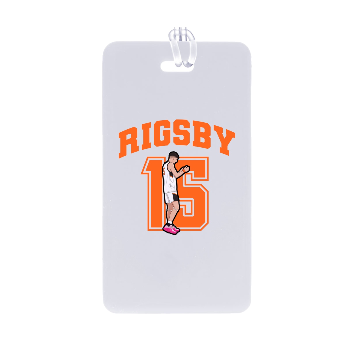 Bag Tag — Number in Classic