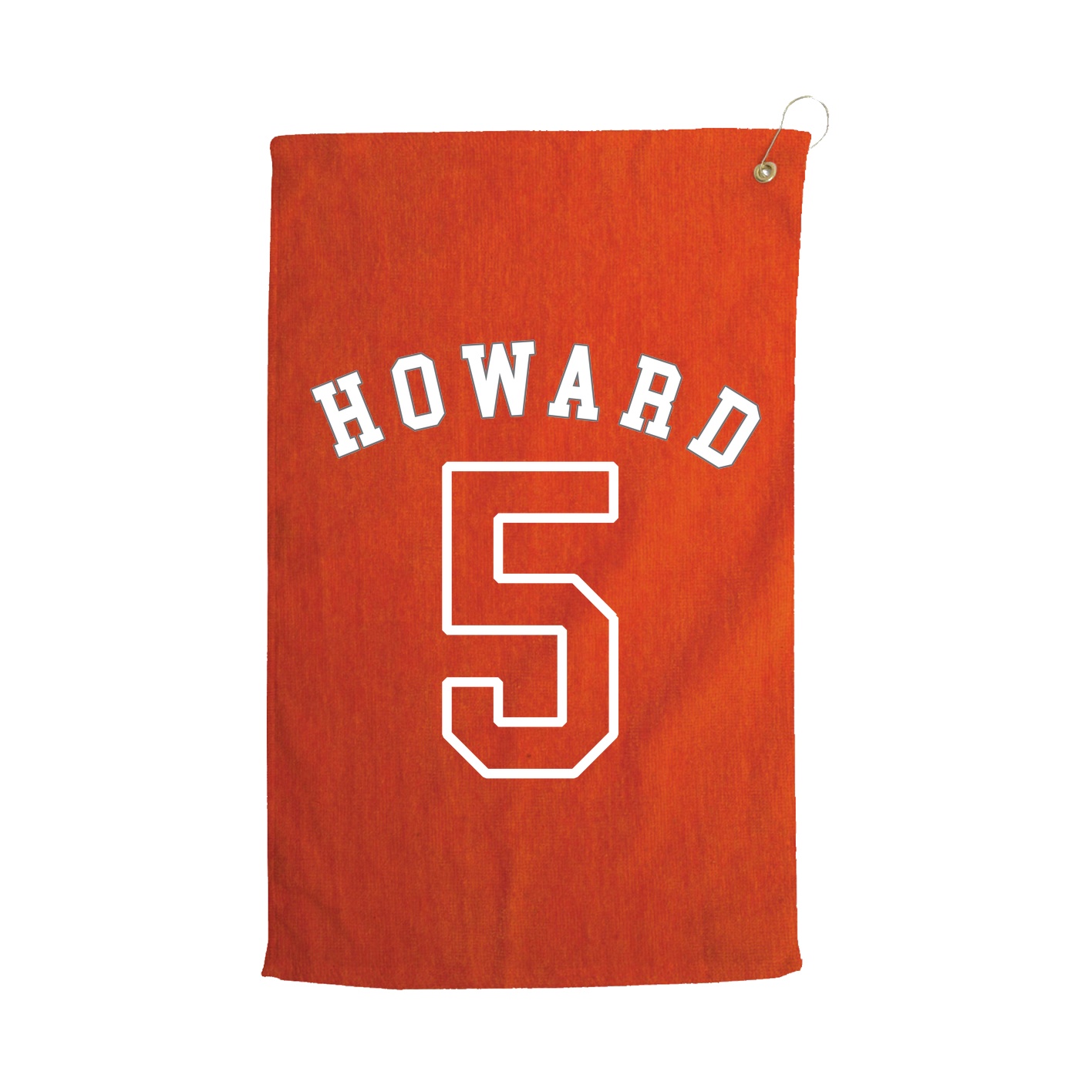 Golf Towel — Shirsey Arch in Orange