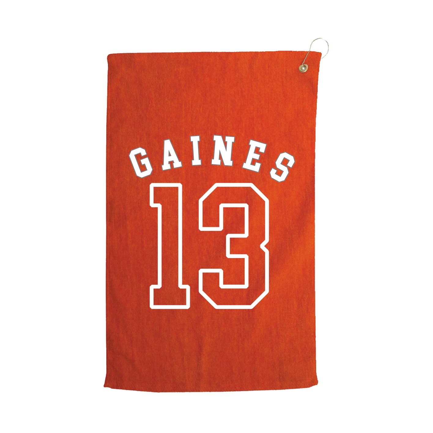 Golf Towel — Shirsey Arch in Orange