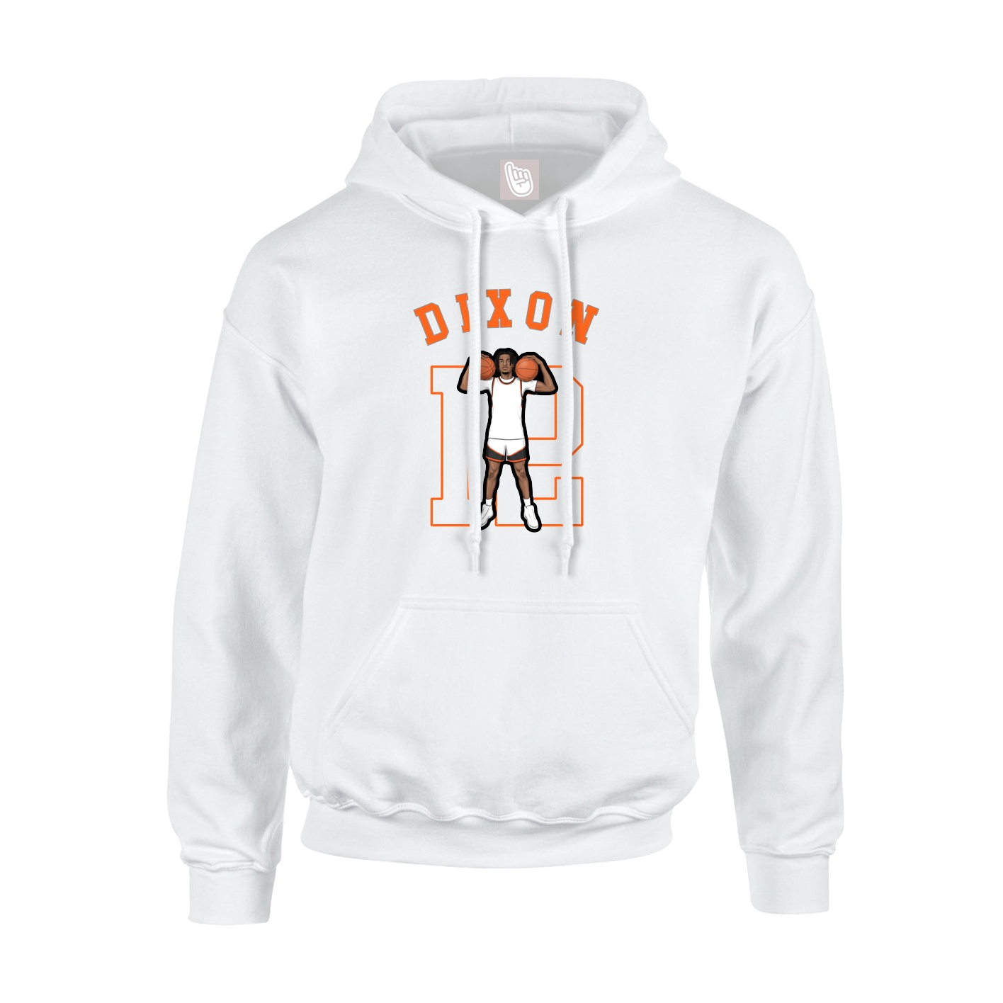 Youth Hoodie — Shirsey Arch in White