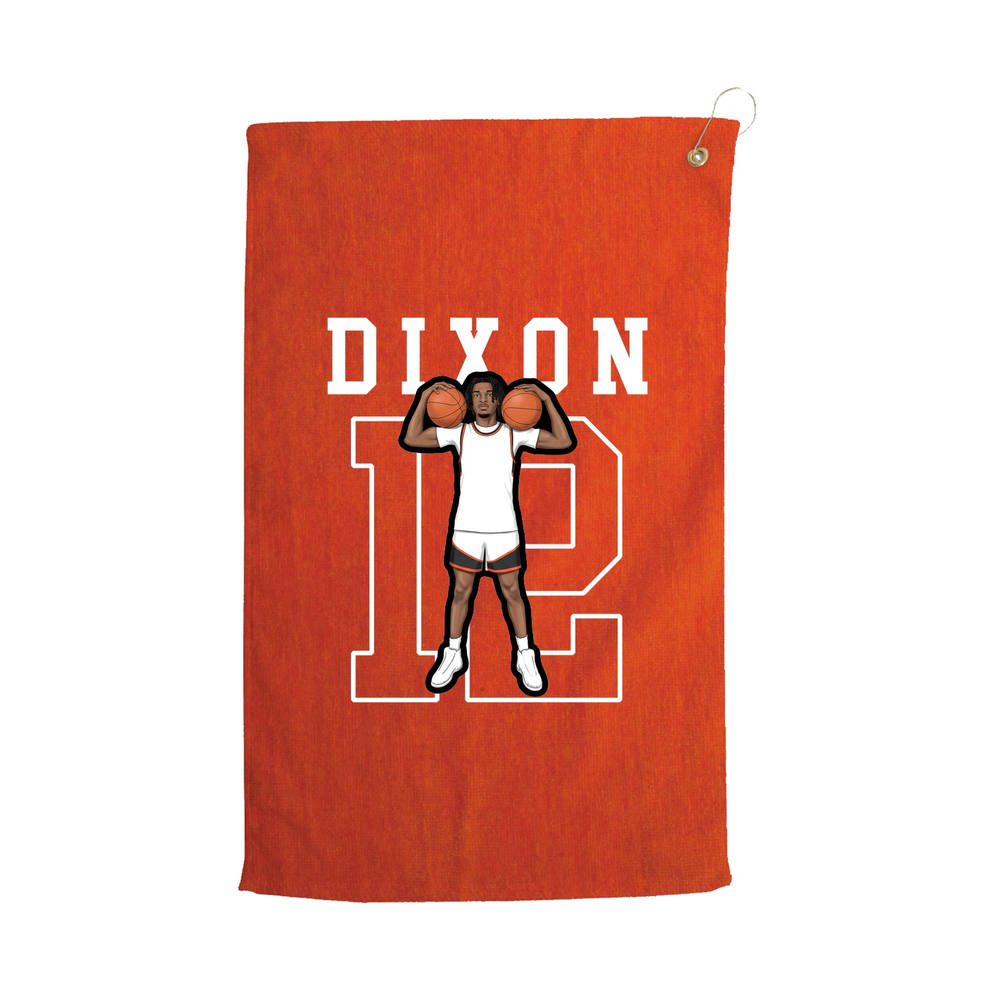 Golf Towel — Shirsey in Orange