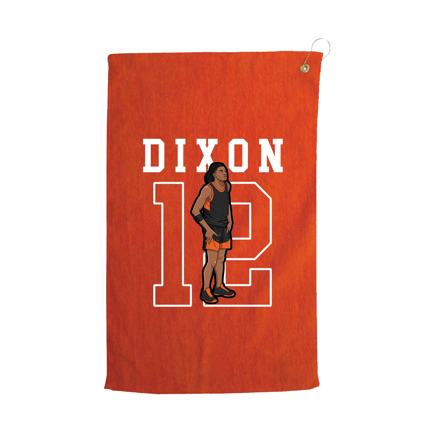 Golf Towel — Shirsey in Orange