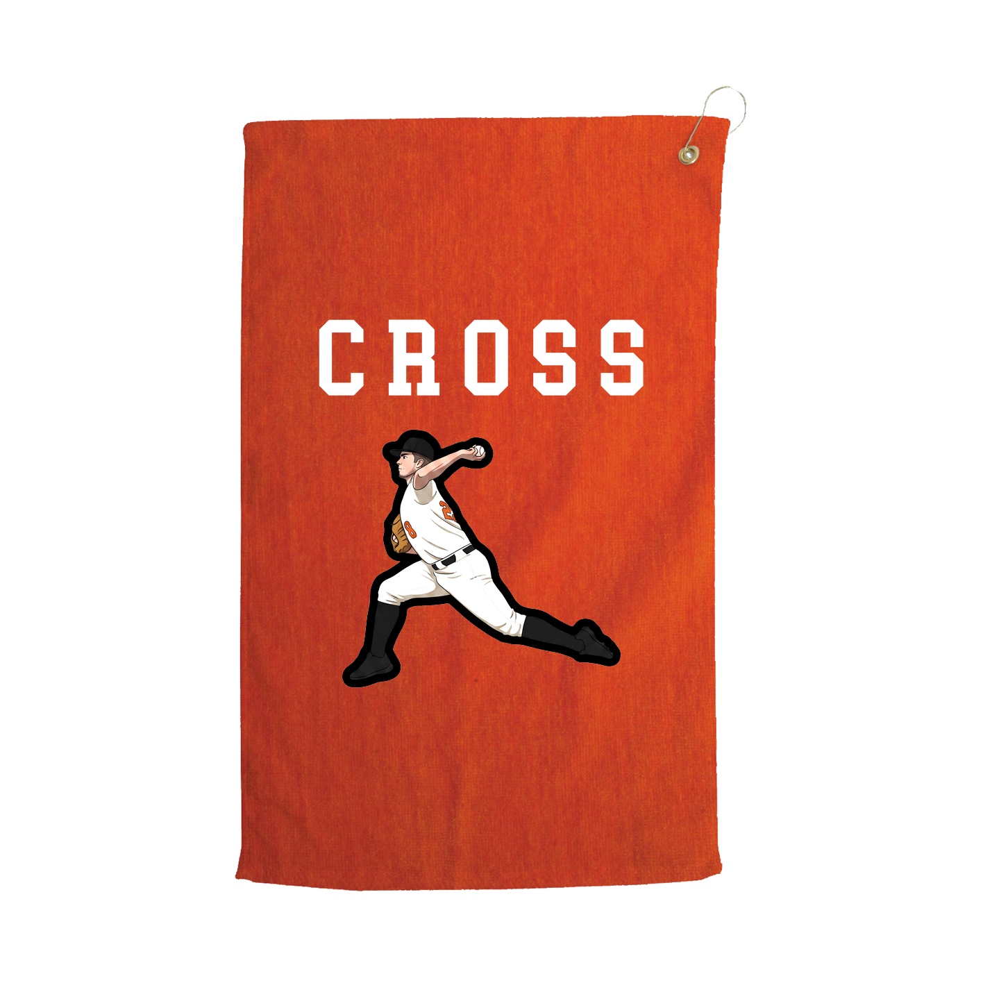 Golf Towel — Shirsey in Orange