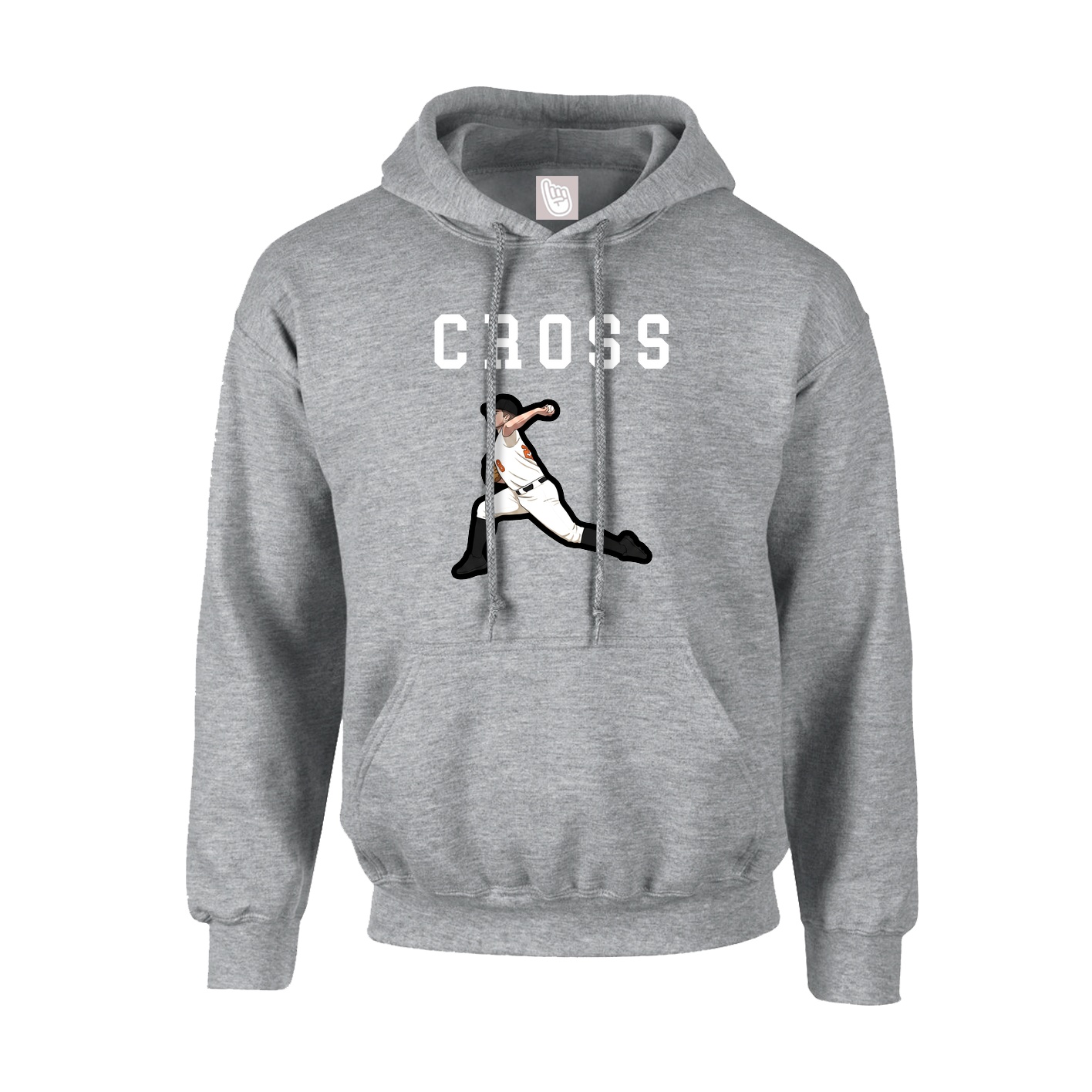 Hoodie — Shirsey in Grey