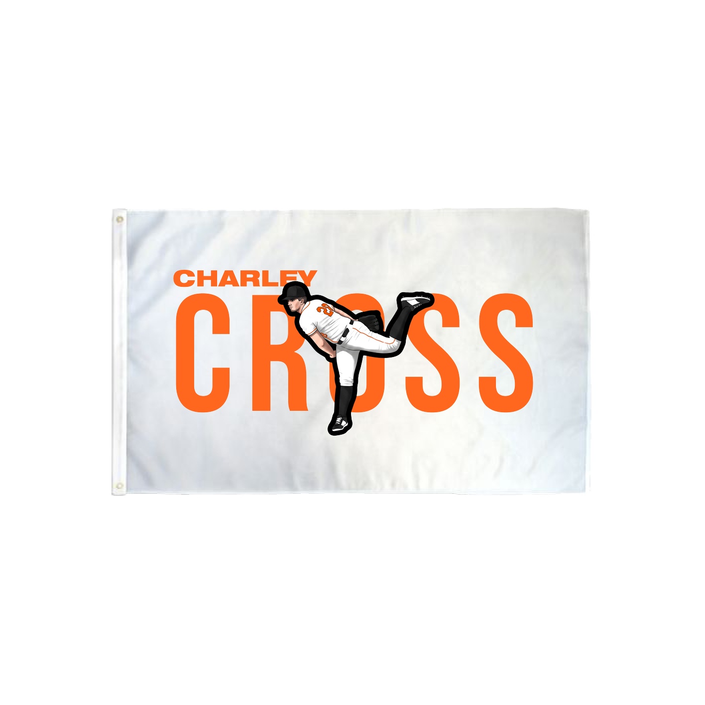 3x5 Flag — Player Name in Classic