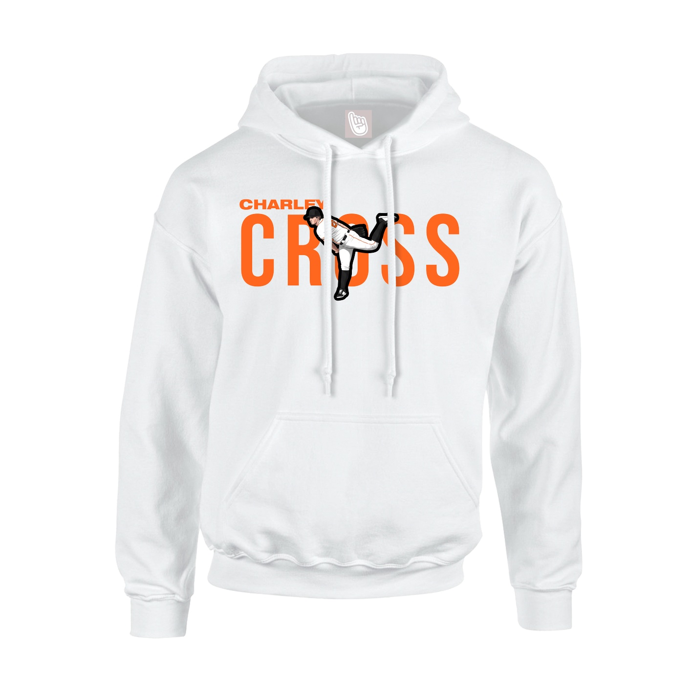 Hoodie — Player Name in White