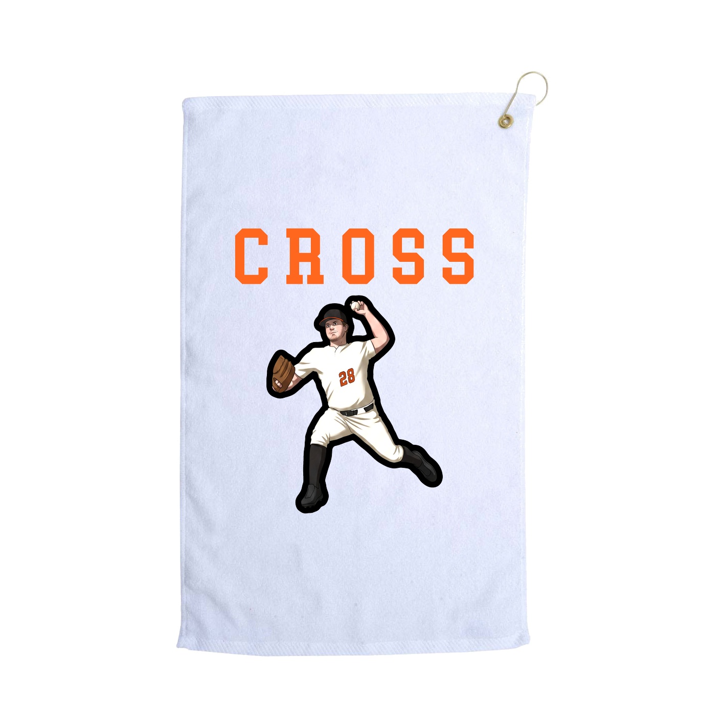 Golf Towel — Shirsey in White