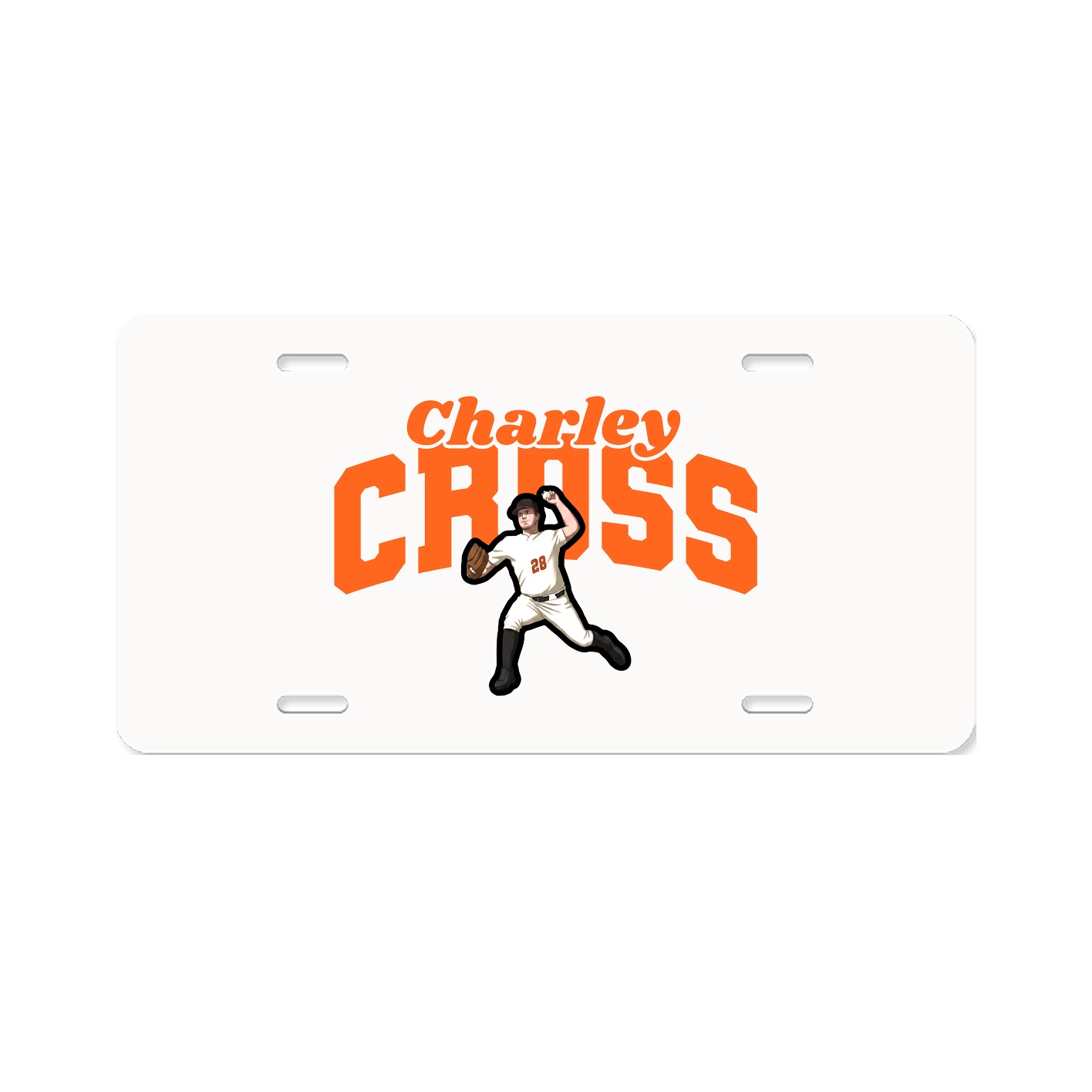License Plate — Signature Arch in Classic