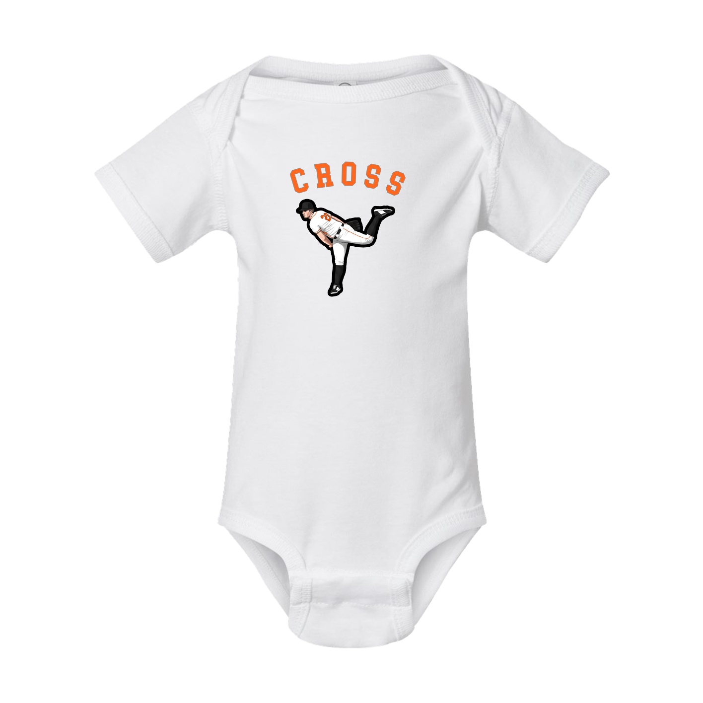 Baby Onesie — Shirsey Arch in White