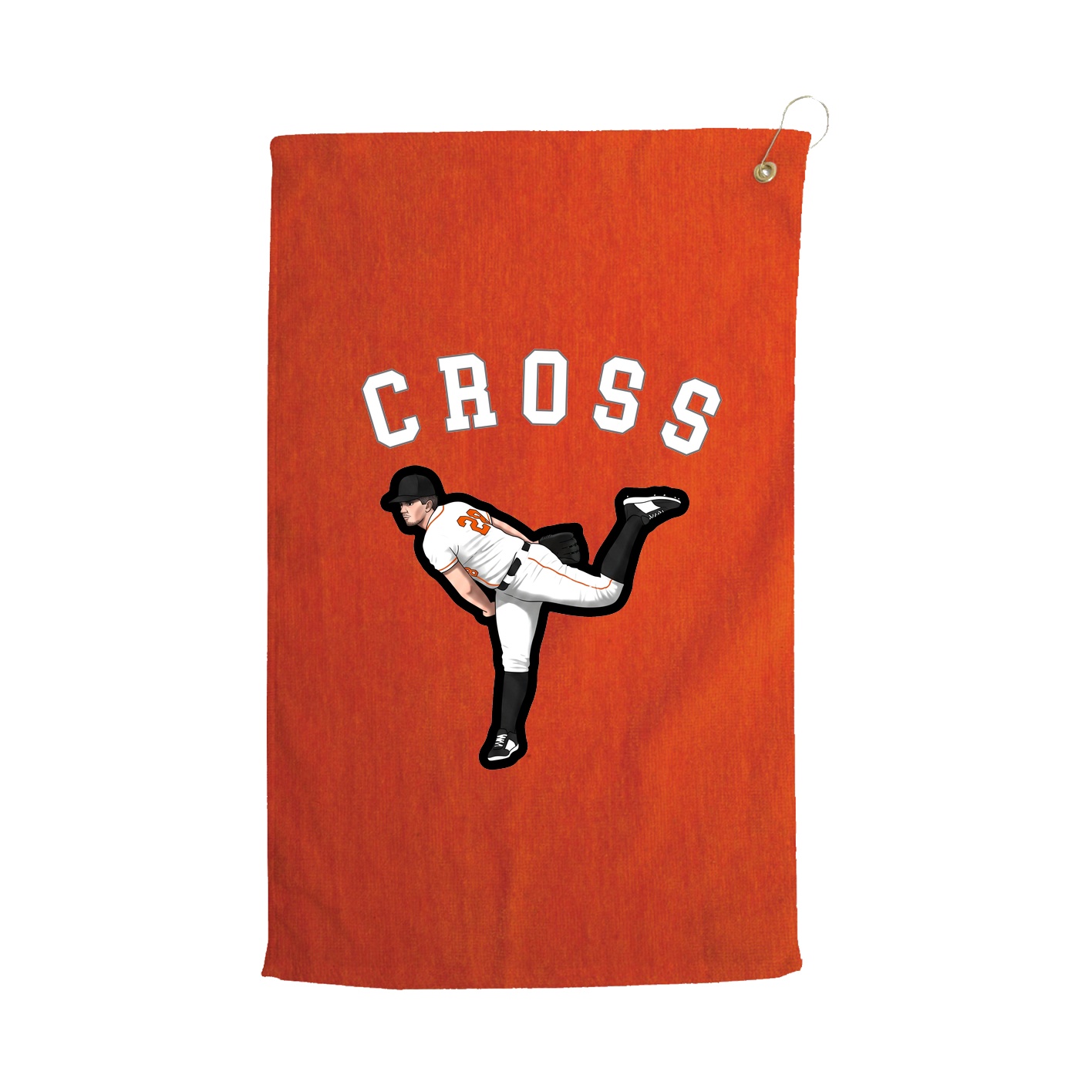 Golf Towel — Shirsey Arch in Orange
