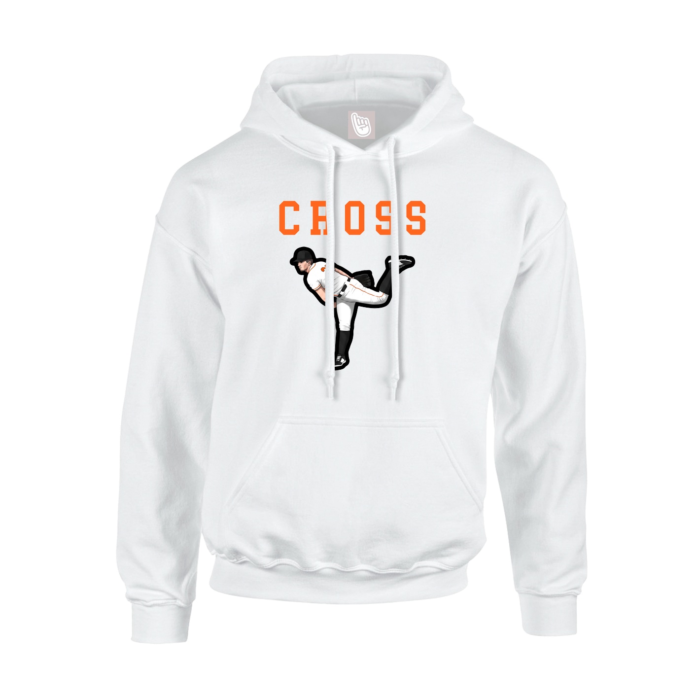 Hoodie — Shirsey in White