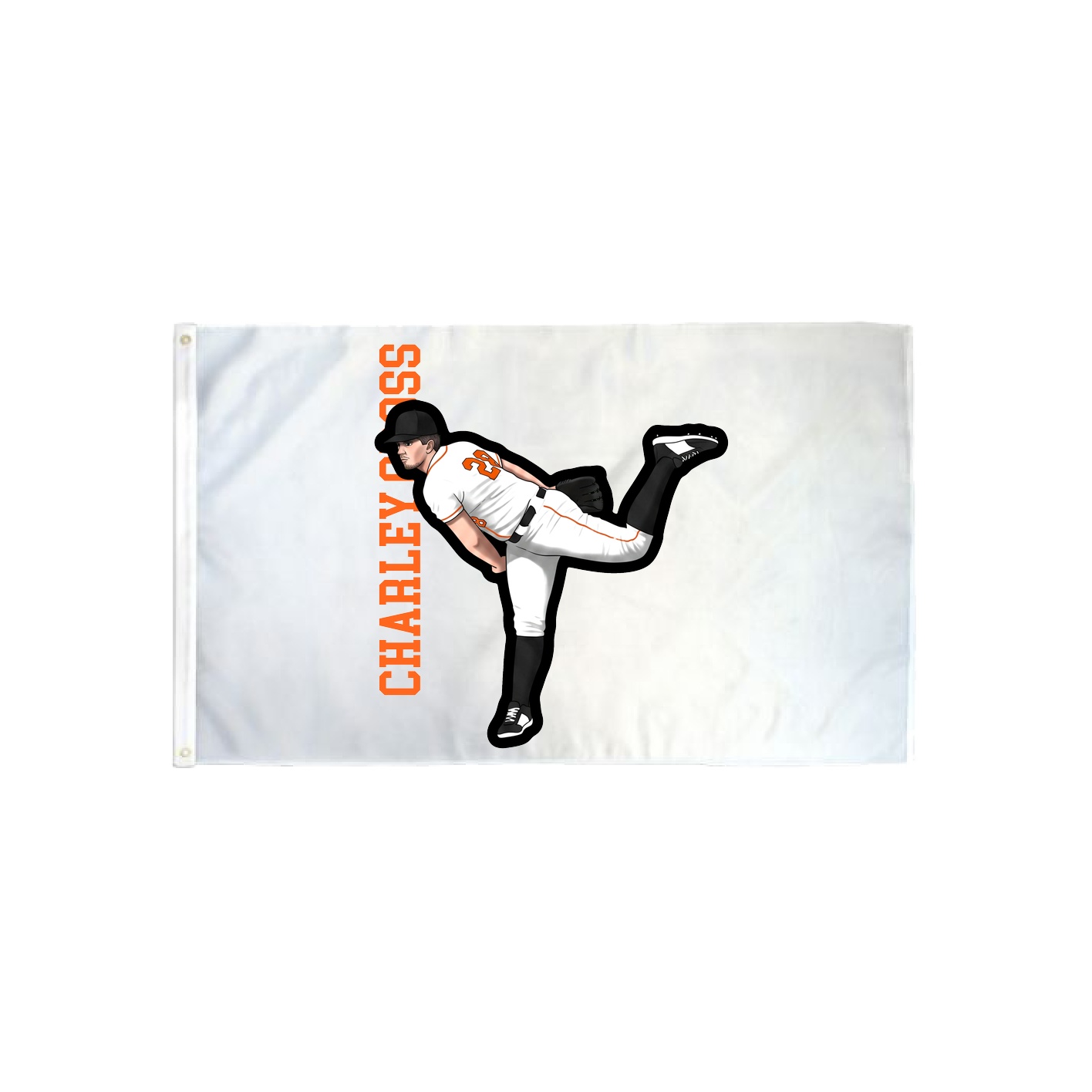 3x5 Flag — Name Vertical in Classic