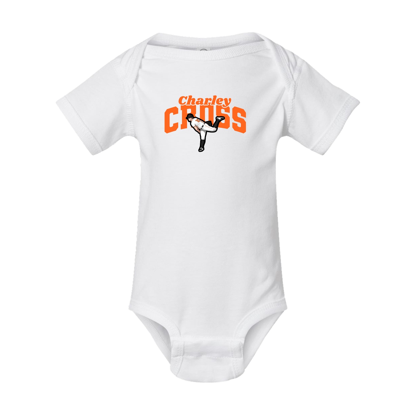 Baby Onesie — Signature Arch in White