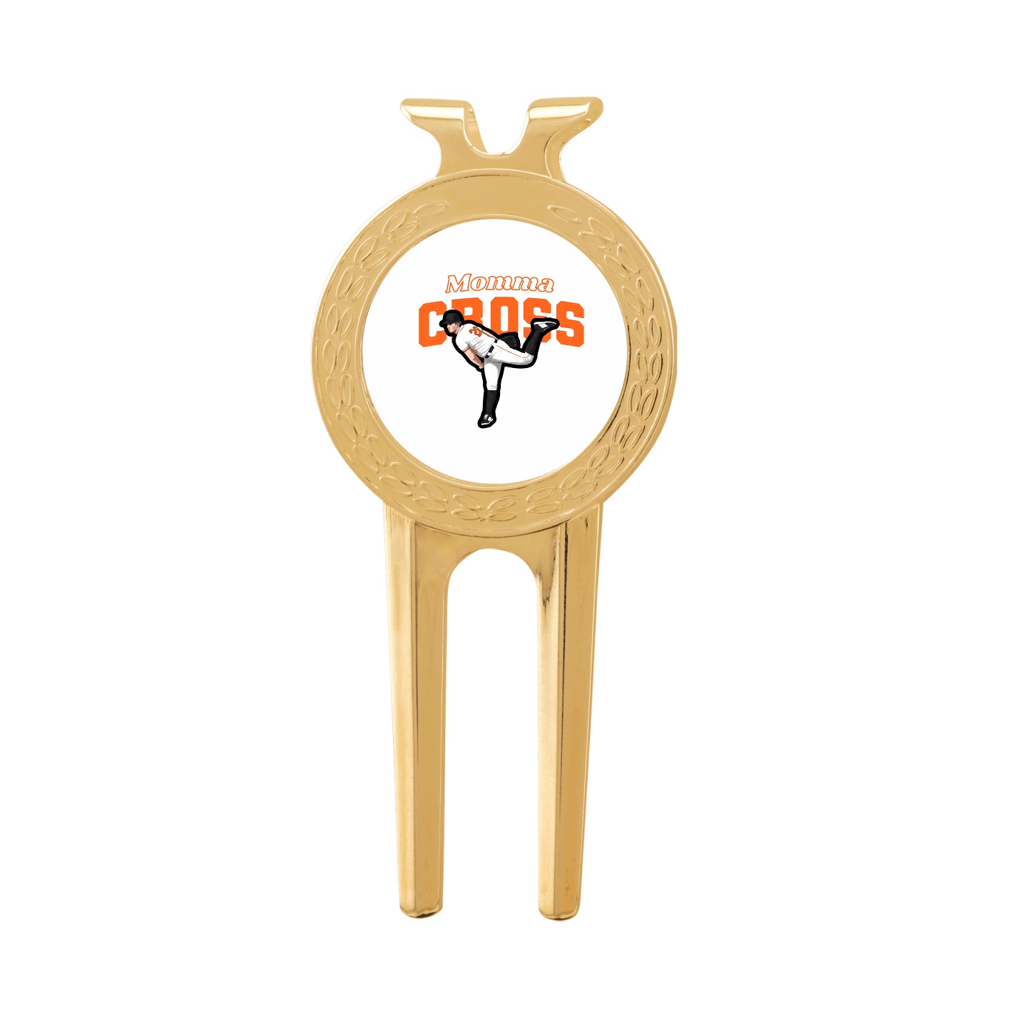 Divot Tool with Ball Marker — Mothers Day Block in Classic