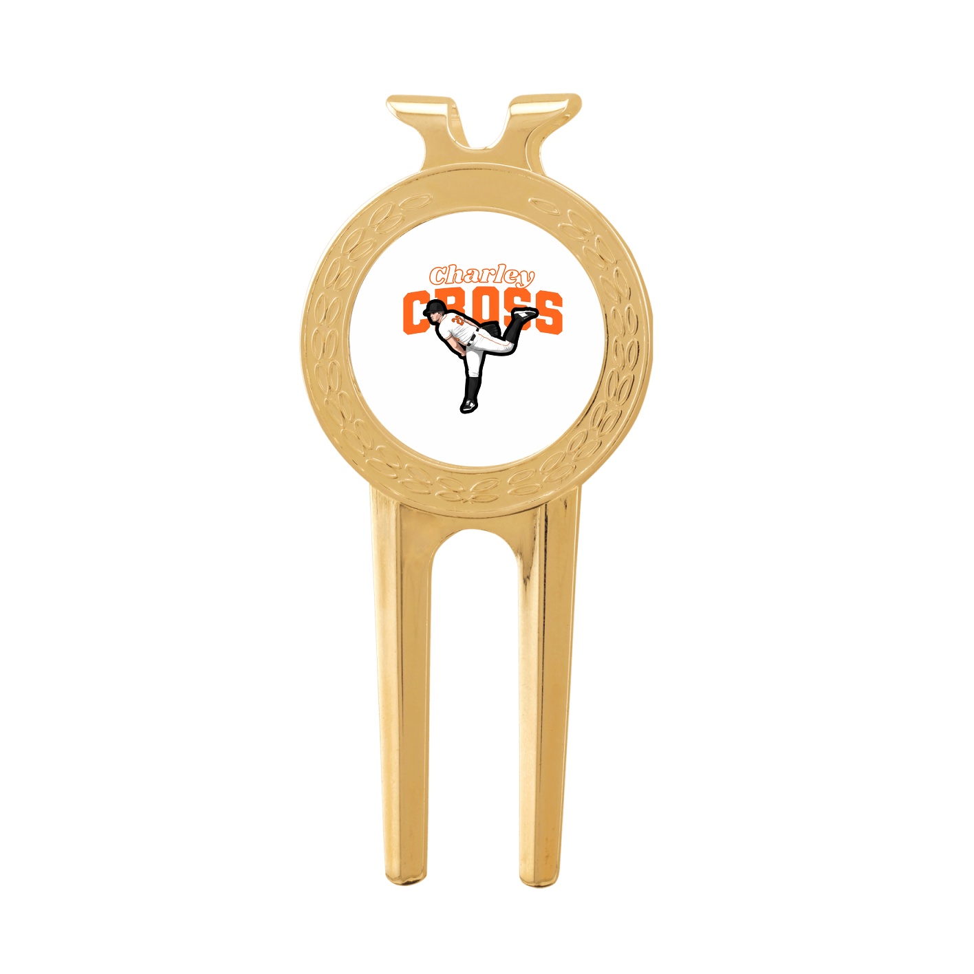 Divot Tool with Ball Marker — Name Arch in Classic