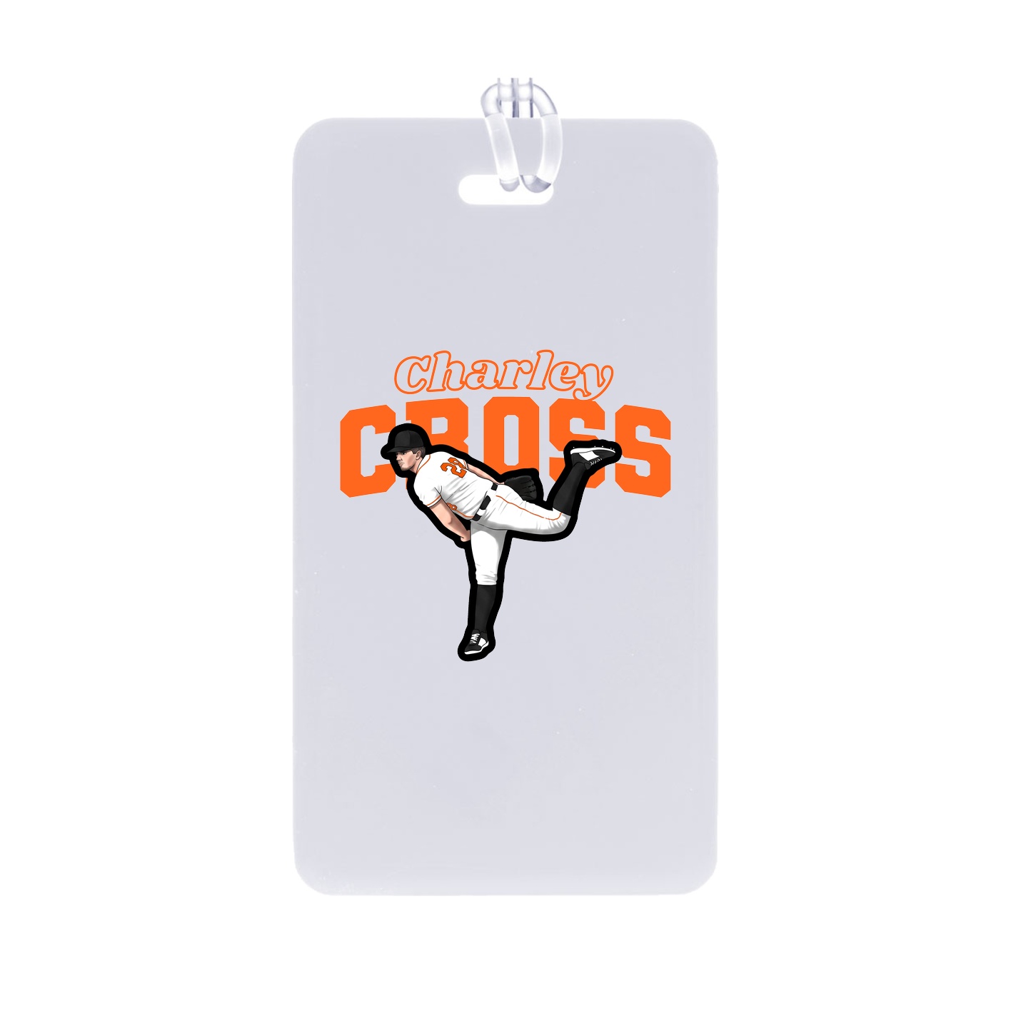 Bag Tag — Name Arch in Classic