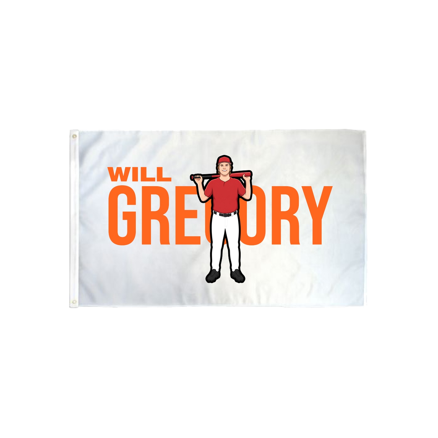 3x5 Flag — Player Name in Classic