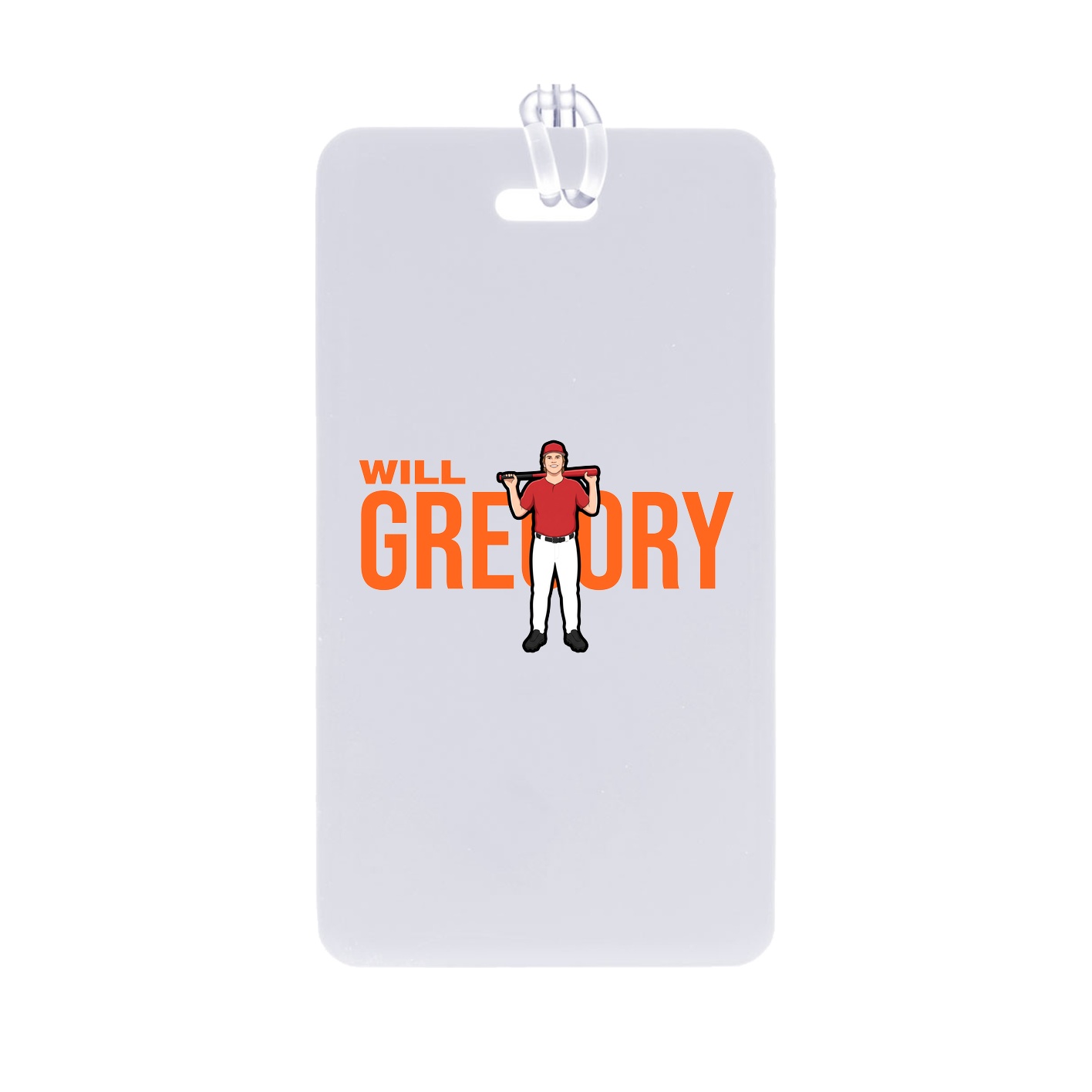 Bag Tag — Player Name in Classic