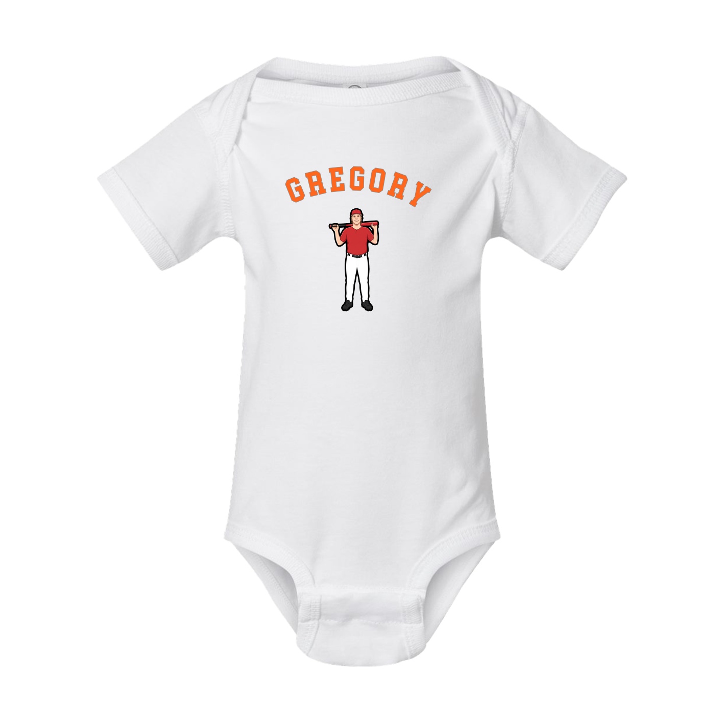 Baby Onesie — Shirsey Arch in White