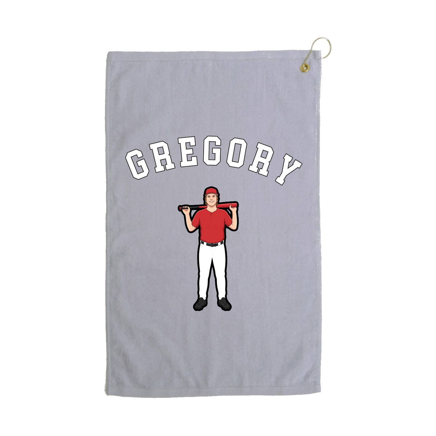 Golf Towel — Shirsey Arch in Grey
