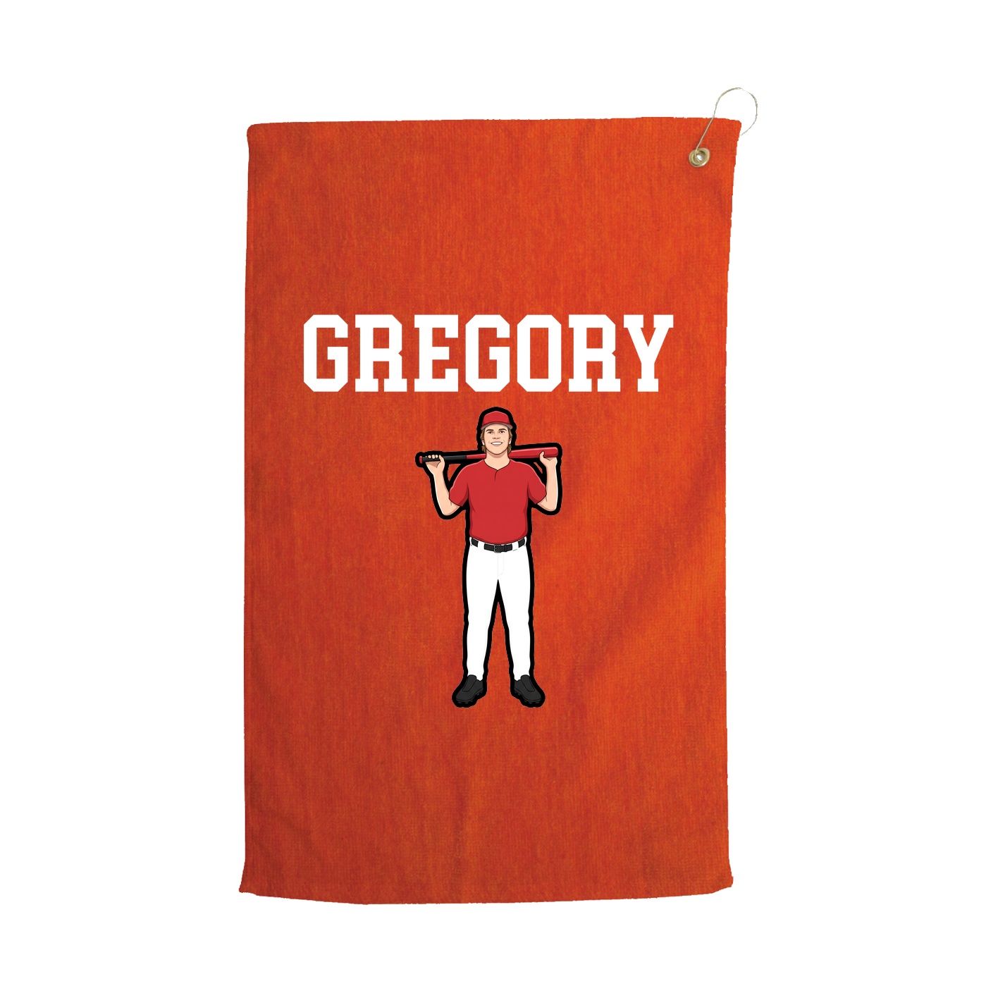 Golf Towel — Shirsey in Orange