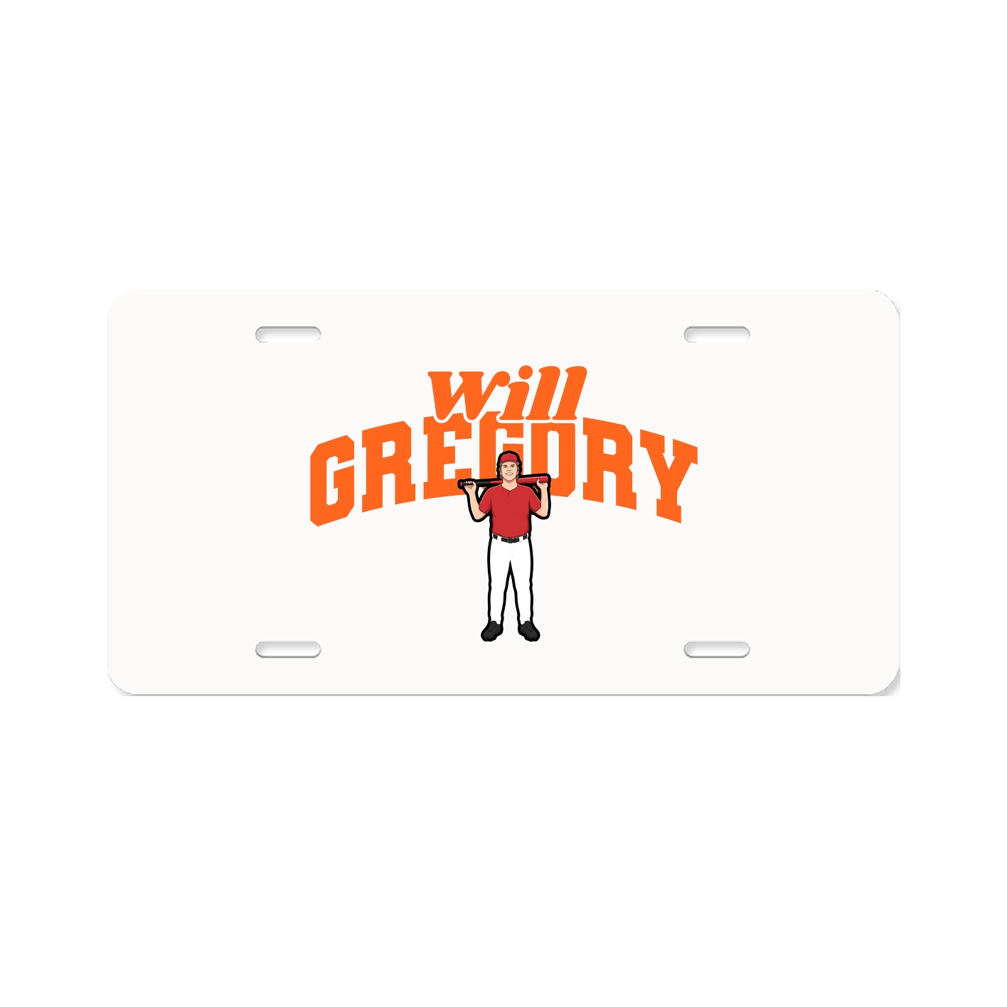 License Plate — Signature Arch in Classic