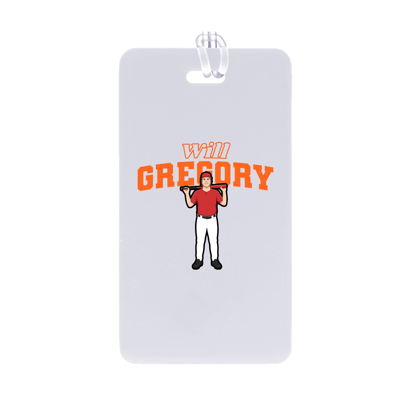 Bag Tag — Name Arch in Classic