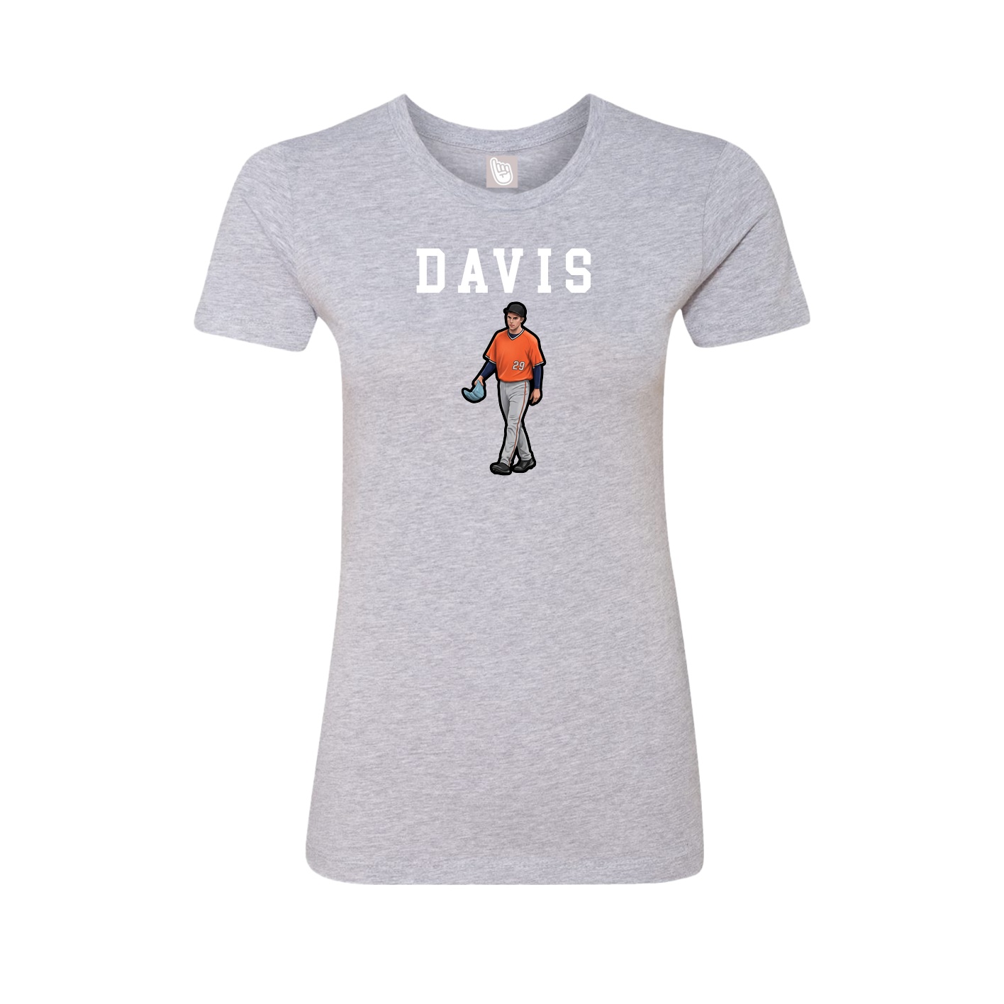 Fitted Women's Tee — Shirsey in Grey