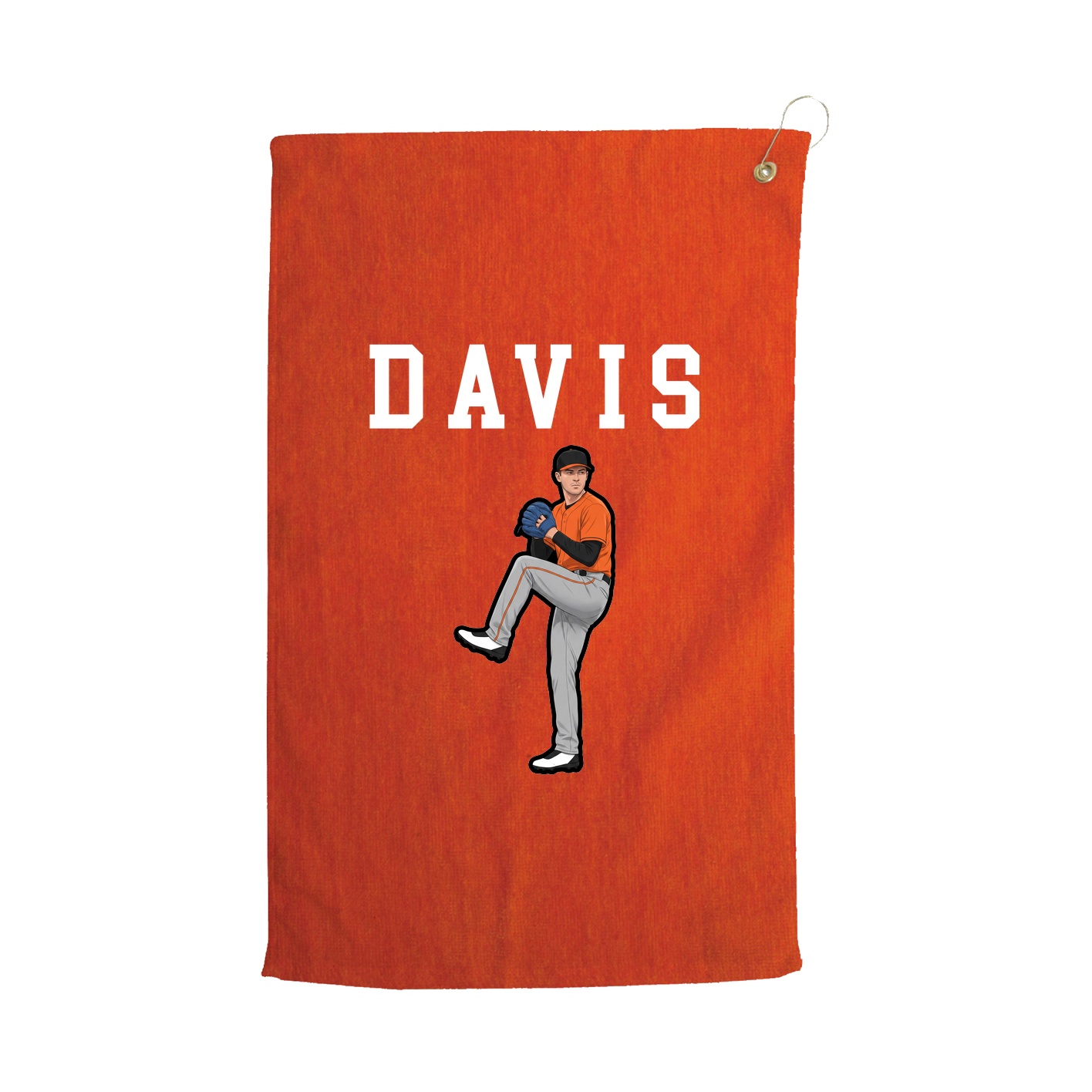 Golf Towel — Shirsey in Orange
