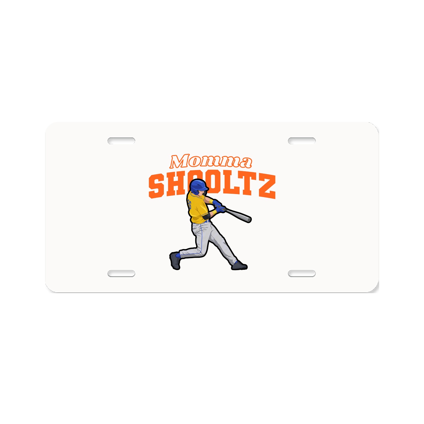 Aluminum License Plate