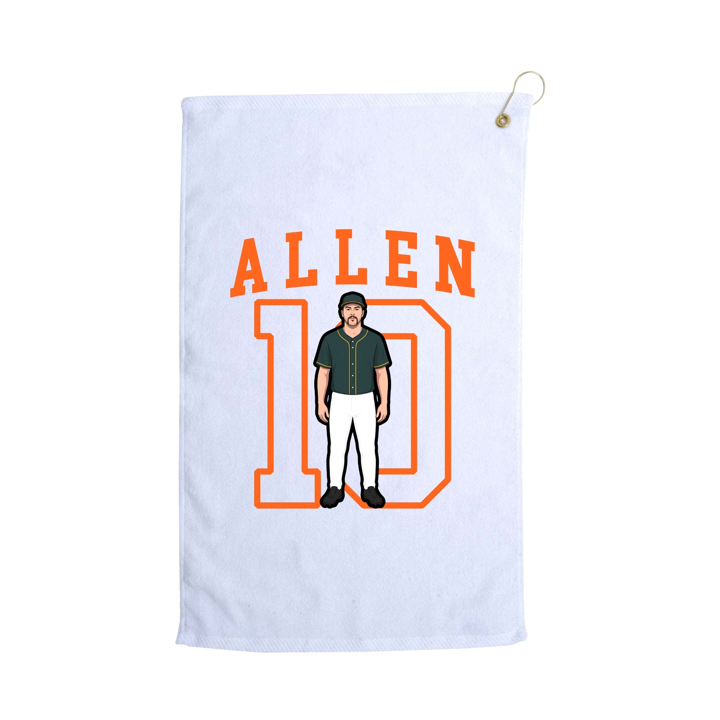 Golf Towel — Shirsey in White