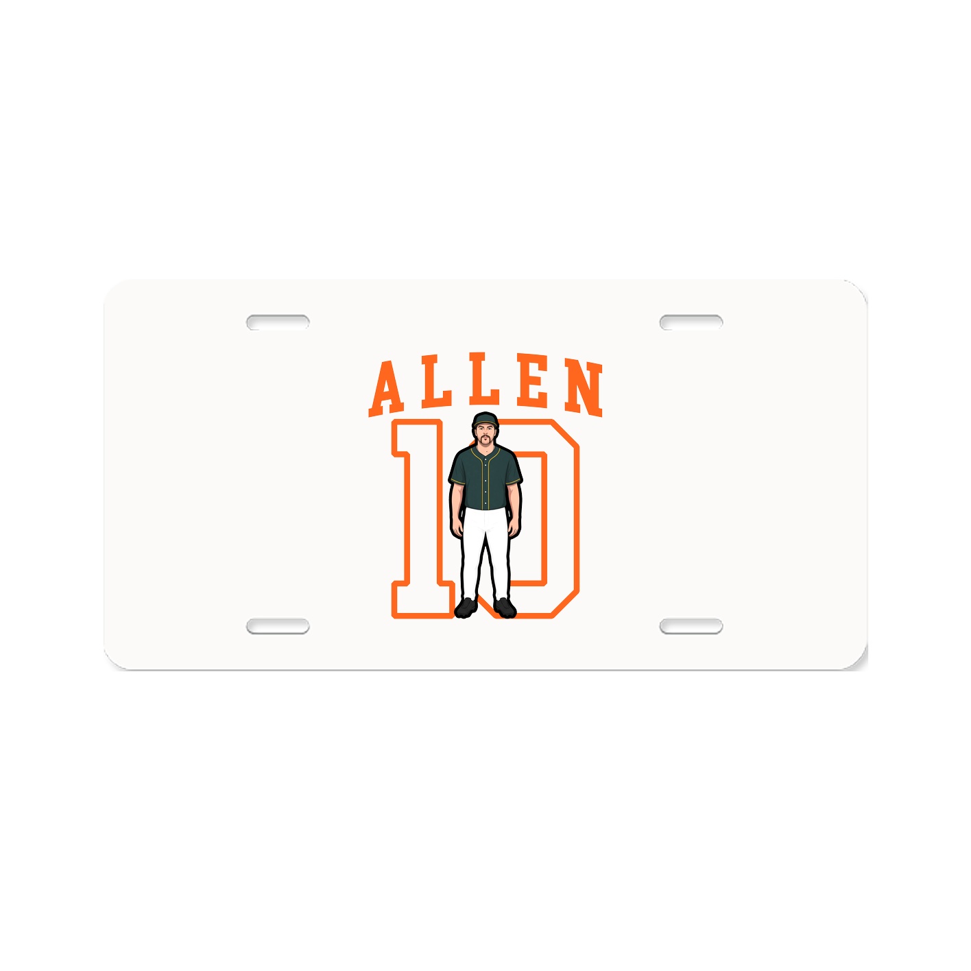 License Plate — Shirsey in Classic