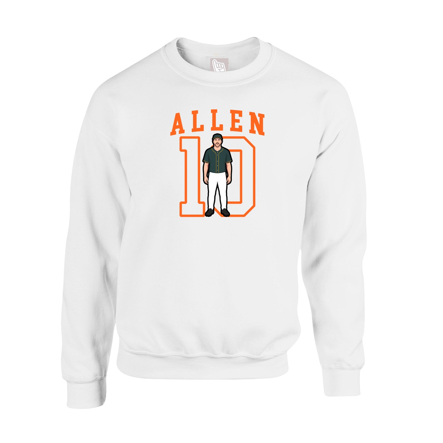 Fleece Crew — Shirsey in White